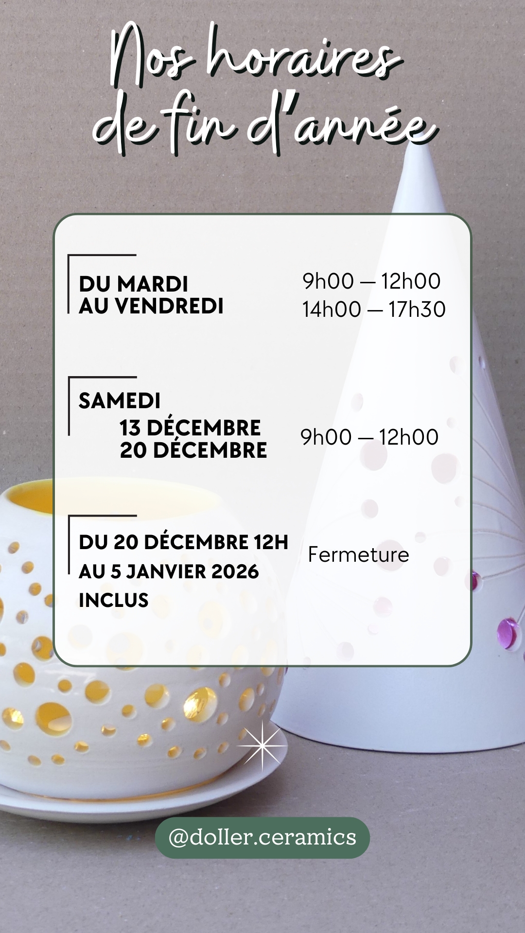 poterie noel ceramique alsace